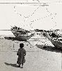 Enfant sur la plage de DAKAR (Sénégal) 1962